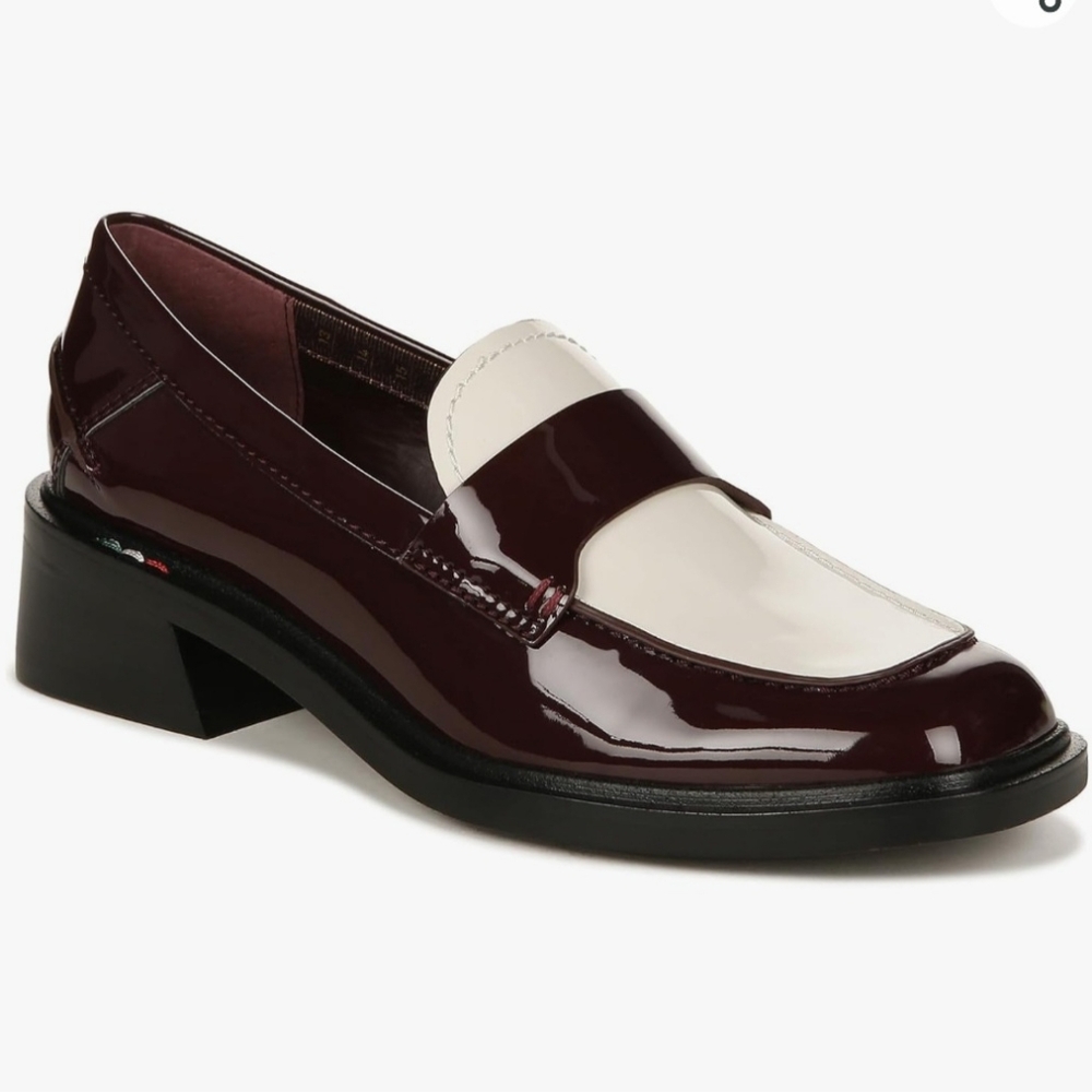 Sarto Gabriella Block Heel Loafers
